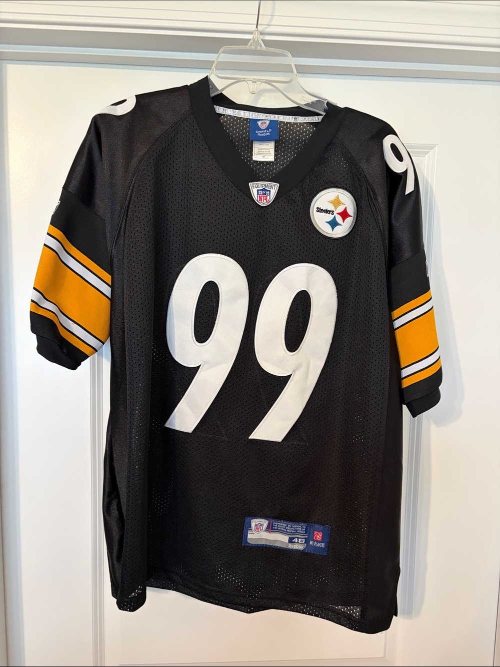 Reebok Black & Gold Football Jersey #99 Keisel